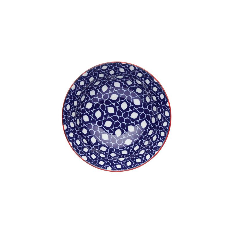 Mikasa 15.5cm Does It All Bowl Blue Floral image number 1